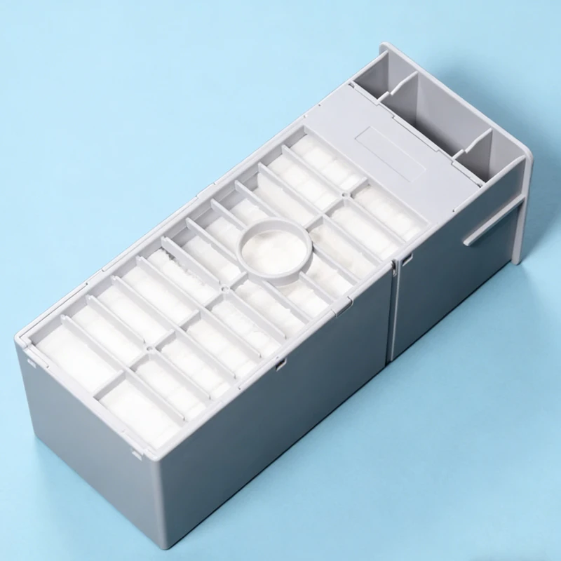 Ящик для обслуживания резервуара для отработанных чернил для принтера EPSON Pro 4880 7880 9800 9880 с чипом ARC
Ящик для обслуживания резервуара для отработанных чернил для принтера EPSON Pro 4880 7880 9800 9880 с чипом ARC