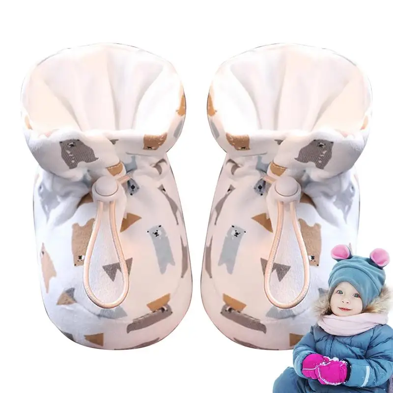 Soft Soled Baby Shoes Winter Drawstring Warm Baby Boots Drawstring Design Winter Shoes For Car Travel Outdoors Home And Walking
Soft Soled Baby Shoes Winter Drawstring Warm Baby Boots Drawstring Design Winter Shoes For Car Travel Outdoors Home And Walking