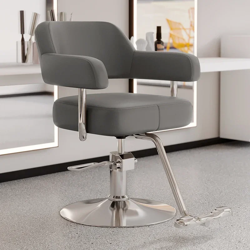 A Luxury Barbers Armchairs Aesthetic Ergonomic Footrest Hairdressing Chair Leather Sillas Barberia Barber Equipment
A Luxury Barbers Armchairs Aesthetic Ergonomic Footrest Hairdressing Chair Leather Sillas Barberia Barber Equipment