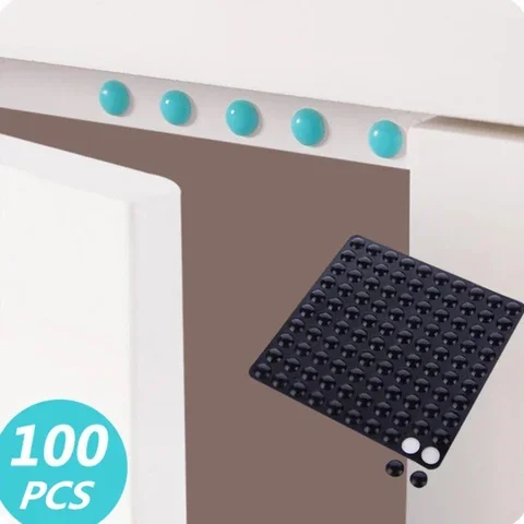 Rubber Non Slip Silicone Feet Pad Damper 100 Pcs/sheet Self Adhesive Buffer Bumper Toilets Drawer Door Cabinets Anti-collision
Rubber Non Slip Silicone Feet Pad Damper 100 Pcs/sheet Self Adhesive Buffer Bumper Toilets Drawer Door Cabinets Anti-collision
