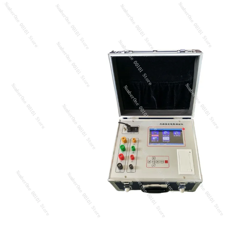 Transformer DC Resistance Tester 10A 20A 40A Three-phase DC Bridge Generator Coil Direct Resistance Meter
Transformer DC Resistance Tester 10A 20A 40A Three-phase DC Bridge Generator Coil Direct Resistance Meter