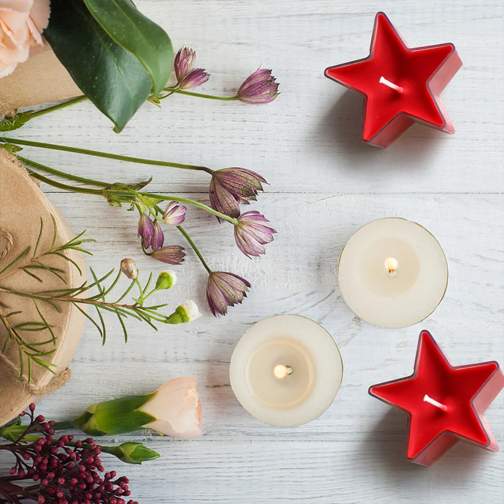 1Set Star Shaped DIY Making Supplies Premium Plastic Container for Aromatherapy Gift Handmade Tea Light Holder
1Set Star Shaped DIY Making Supplies Premium Plastic Container for Aromatherapy Gift Handmade Tea Light Holder
