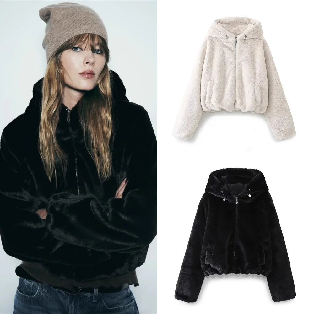 New Jacket for Women Thick Warm Coat Oversized Fleece Hooded Coat Korean Fashion Casual Loose Zipper Jacket Coat for Women
New Jacket for Women Thick Warm Coat Oversized Fleece Hooded Coat Korean Fashion Casual Loose Zipper Jacket Coat for Women