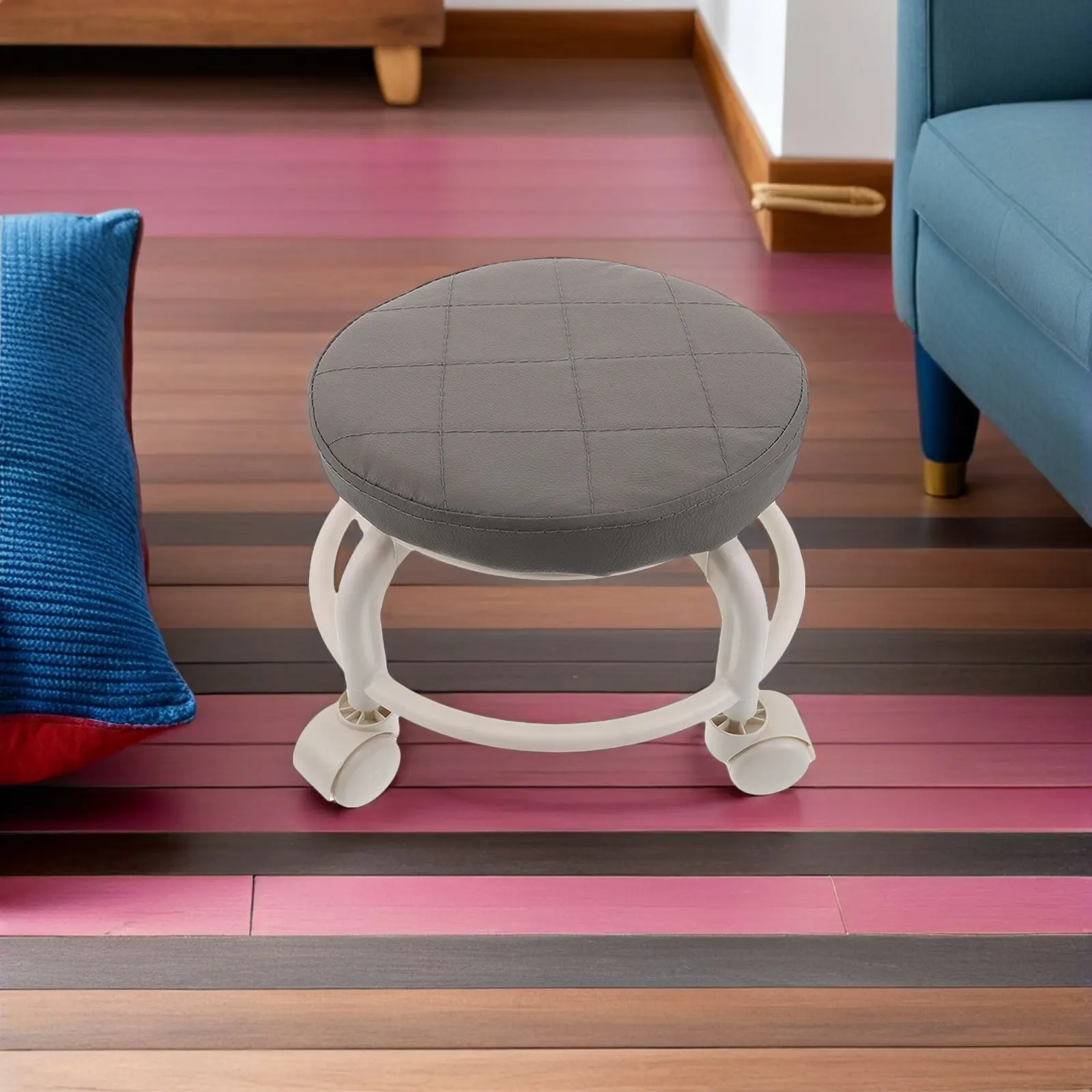 Rolling Stool PU Swivel Heavy Duty Small Round Low Stool for Beauty Footrest Salon Spa Home Office Manicure Garage
Rolling Stool PU Swivel Heavy Duty Small Round Low Stool for Beauty Footrest Salon Spa Home Office Manicure Garage