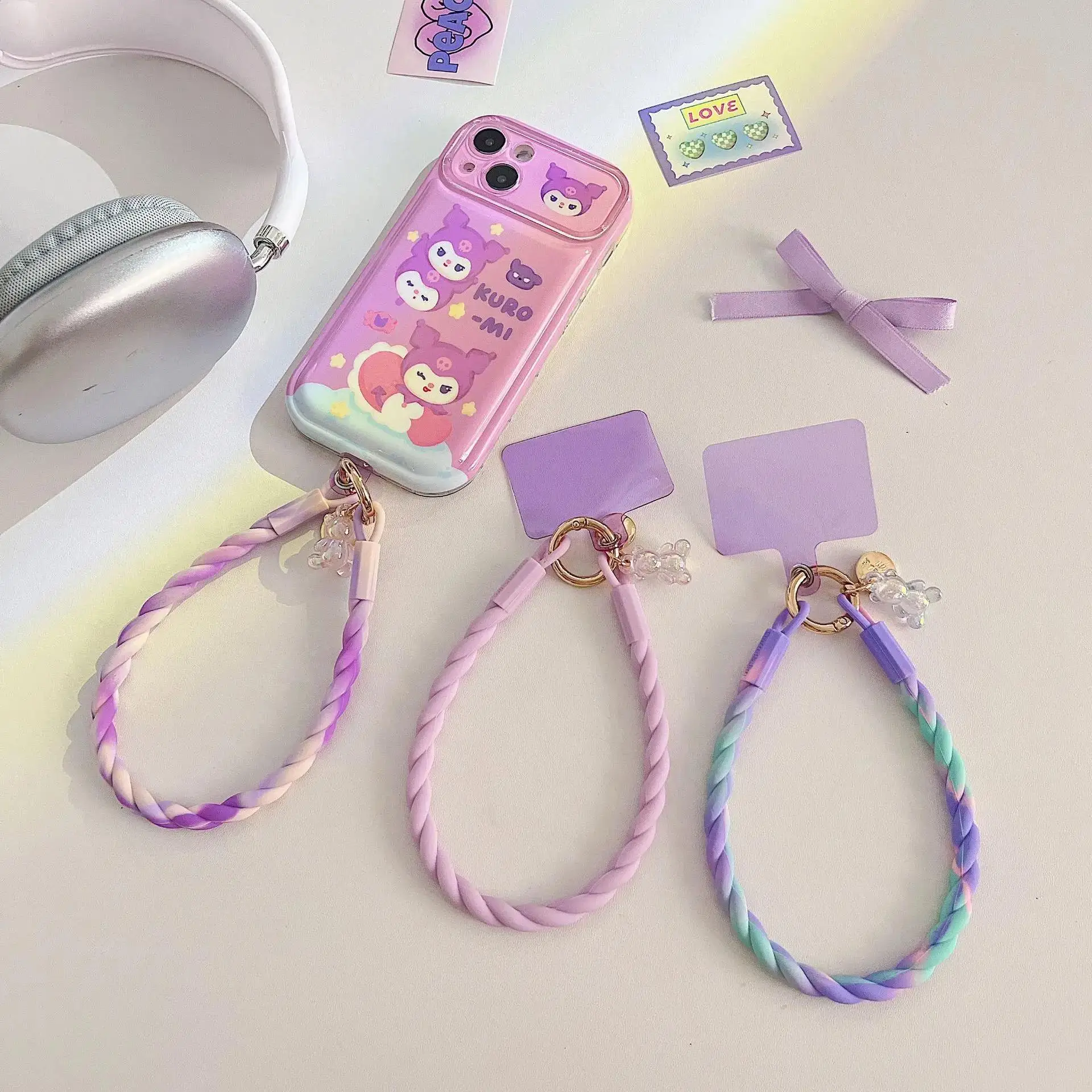 1pcs Luminous Bear Phone Straps Lanyard Cute Pendant Xyun Silicone Stylish Strap Long Sport Lanyards for iPhone 14 Mobile Phone
1pcs Luminous Bear Phone Straps Lanyard Cute Pendant Xyun Silicone Stylish Strap Long Sport Lanyards for iPhone 14 Mobile Phone