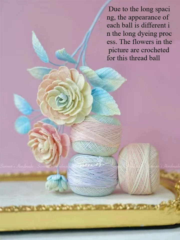 Lixia 80 Segment Dyed Lace Silk Thread 10g Set,DIY Handmade Micro Hook Flower and Grass Earrings Jewelry Milk Cotton Yarn
Lixia 80 Segment Dyed Lace Silk Thread 10g Set,DIY Handmade Micro Hook Flower and Grass Earrings Jewelry Milk Cotton Yarn
