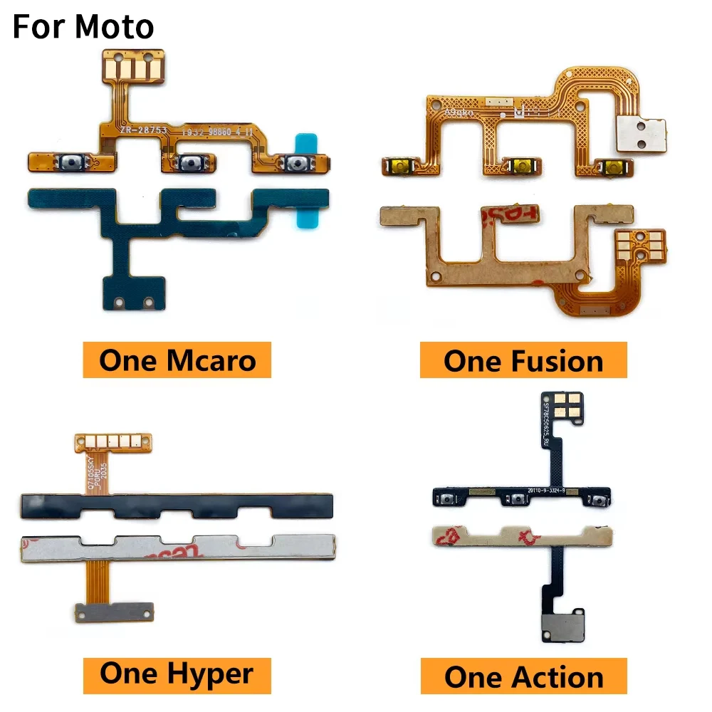 10Pcs, Power On Off Button Volume Key Button Flex Cable For Motorola Moto One Fusion Plus Action Hyper Macro Vision Zoom 5G
10Pcs, Power On Off Button Volume Key Button Flex Cable For Motorola Moto One Fusion Plus Action Hyper Macro Vision Zoom 5G