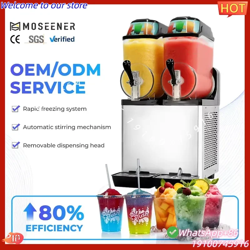 2026Hot Moseener Slushie Machine Boba Equipment SPACE 3 Bowls Commercial Slushy Machine Slushie Machine 12L X 3 Tank
2026Hot Moseener Slushie Machine Boba Equipment SPACE 3 Bowls Commercial Slushy Machine Slushie Machine 12L X 3 Tank