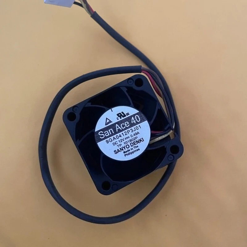 A+for 1 pcs Sanyo SanAce40 9GA0412P3J01 4028 4CM 12V 0.49A 4-wire PWM cooling fan
A+for 1 pcs Sanyo SanAce40 9GA0412P3J01 4028 4CM 12V 0.49A 4-wire PWM cooling fan