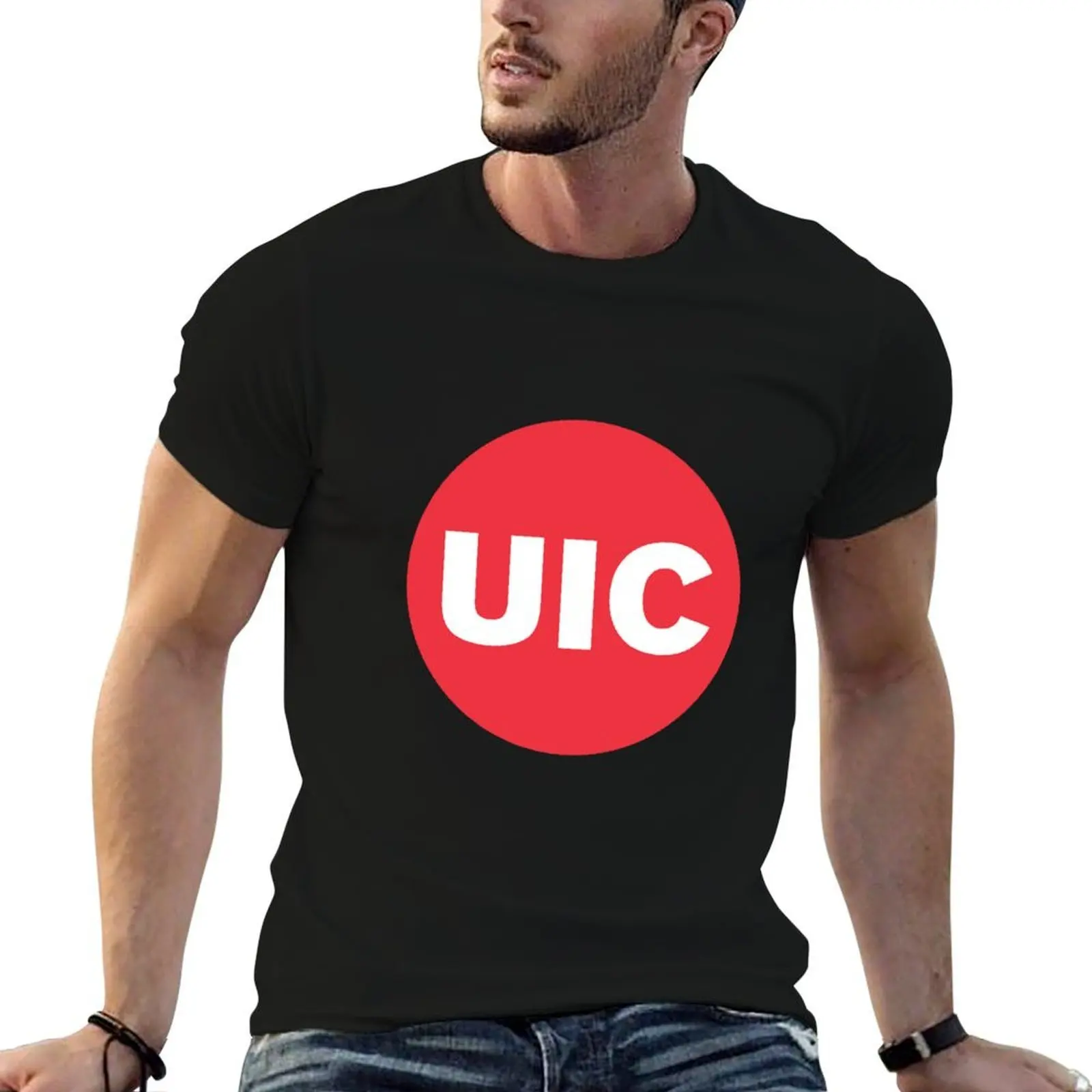 Футболка UIC-УНИВЕРСИТЕТ ИЛЛИНИСА AT CHICAGO, мужская простая мужская футболка, футболка 
Футболка UIC-УНИВЕРСИТЕТ ИЛЛИНИСА AT CHICAGO, мужская простая мужская футболка, футболка
