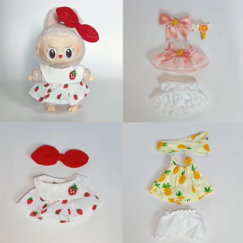 Labubu 17cm 1st & 2nd Gen Lace Dress Outfit | Doll Clothes Set for Vinyl Dolls | Collectible Fashion Accessories
Labubu 17cm 1st & 2nd Gen Lace Dress Outfit | Doll Clothes Set for Vinyl Dolls | Collectible Fashion Accessories