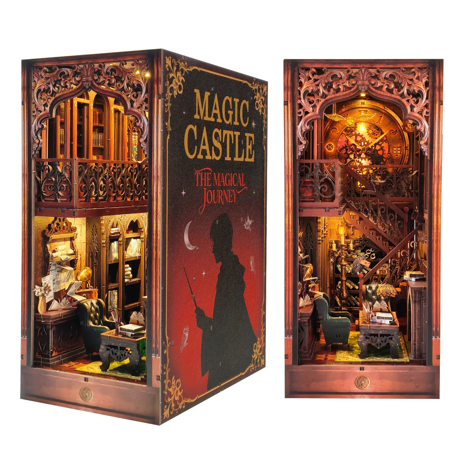 Деревянный миниатюрный набор для сборки книжной полки DIY «Волшебная библиотека», 3D-пазл с подсветкой, подарок для друзей на день рождения
Деревянный миниатюрный набор для сборки книжной полки DIY «Волшебная библиотека», 3D-пазл с подсветкой, подарок для друзей на день рождения