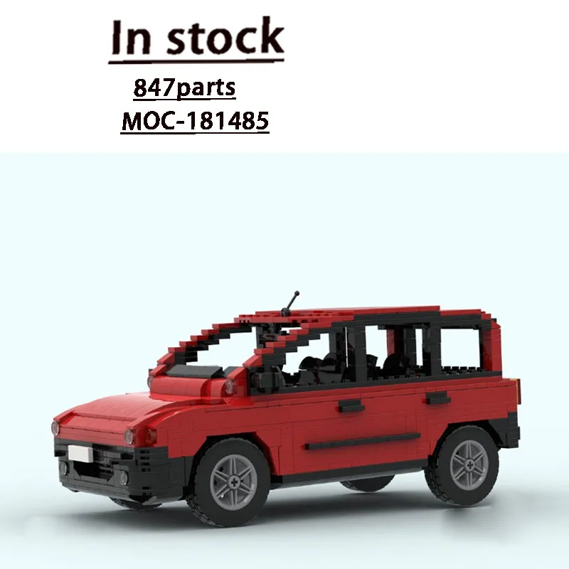 MOC-181485 New Classic Cargo Red Van Building Block Model 847 Parts Creative Boys Children's Birthday Christmas Toy Gift
MOC-181485 New Classic Cargo Red Van Building Block Model 847 Parts Creative Boys Children's Birthday Christmas Toy Gift