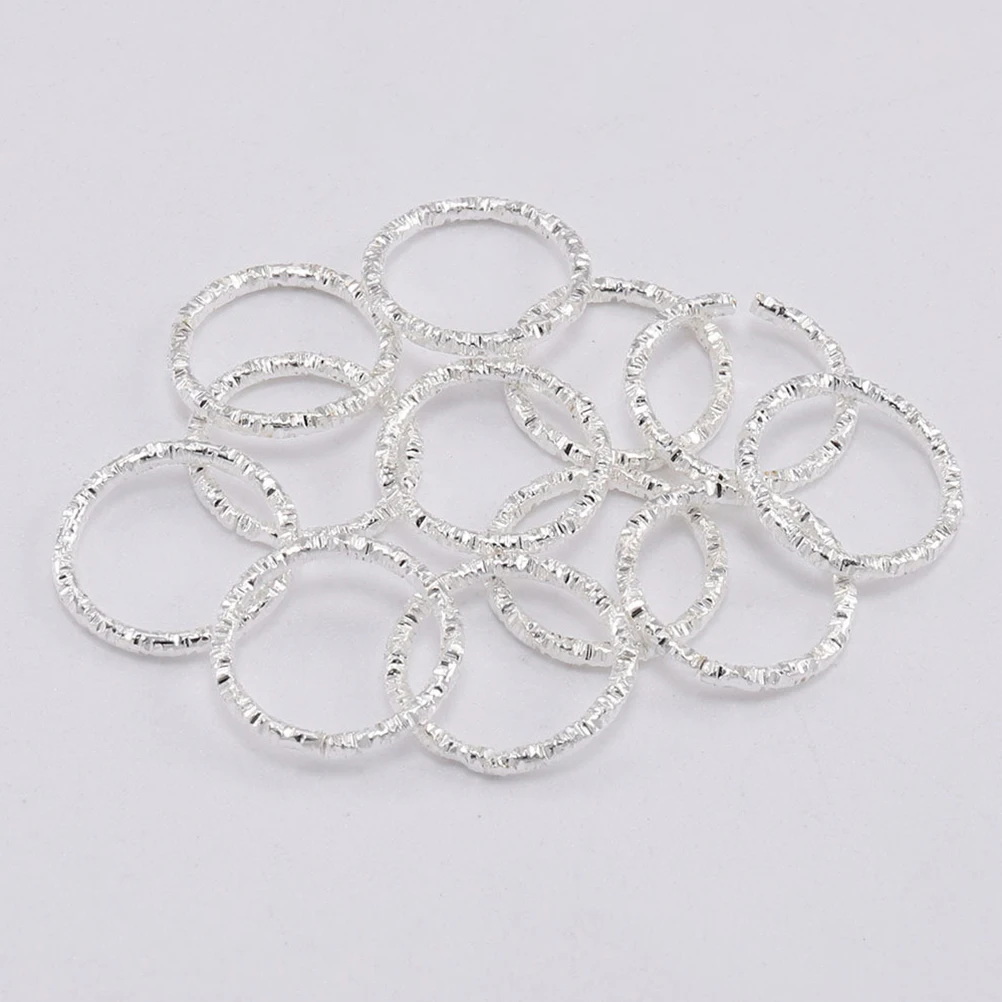 100pcs Embossed Wreath Accessories Jewelry Making Ring Buckle Connecting Kit High Quality Bright Color Lightweight Easy Install
100pcs Embossed Wreath Accessories Jewelry Making Ring Buckle Connecting Kit High Quality Bright Color Lightweight Easy Install