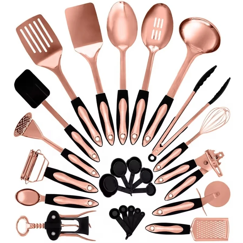 Kitchen Tools Accessories Cooking Tools Utensils Set Rose Gold Stainless Steel Kitchen Utensils Set Cooking Utensils
Kitchen Tools Accessories Cooking Tools Utensils Set Rose Gold Stainless Steel Kitchen Utensils Set Cooking Utensils