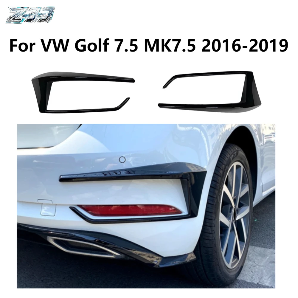 Rear Bumper Splash Apron Splitter Lip Spoiler For VW Golf 7.5 MK7.5 2016-2019 Glossy Black R400 Styling ABS
Rear Bumper Splash Apron Splitter Lip Spoiler For VW Golf 7.5 MK7.5 2016-2019 Glossy Black R400 Styling ABS