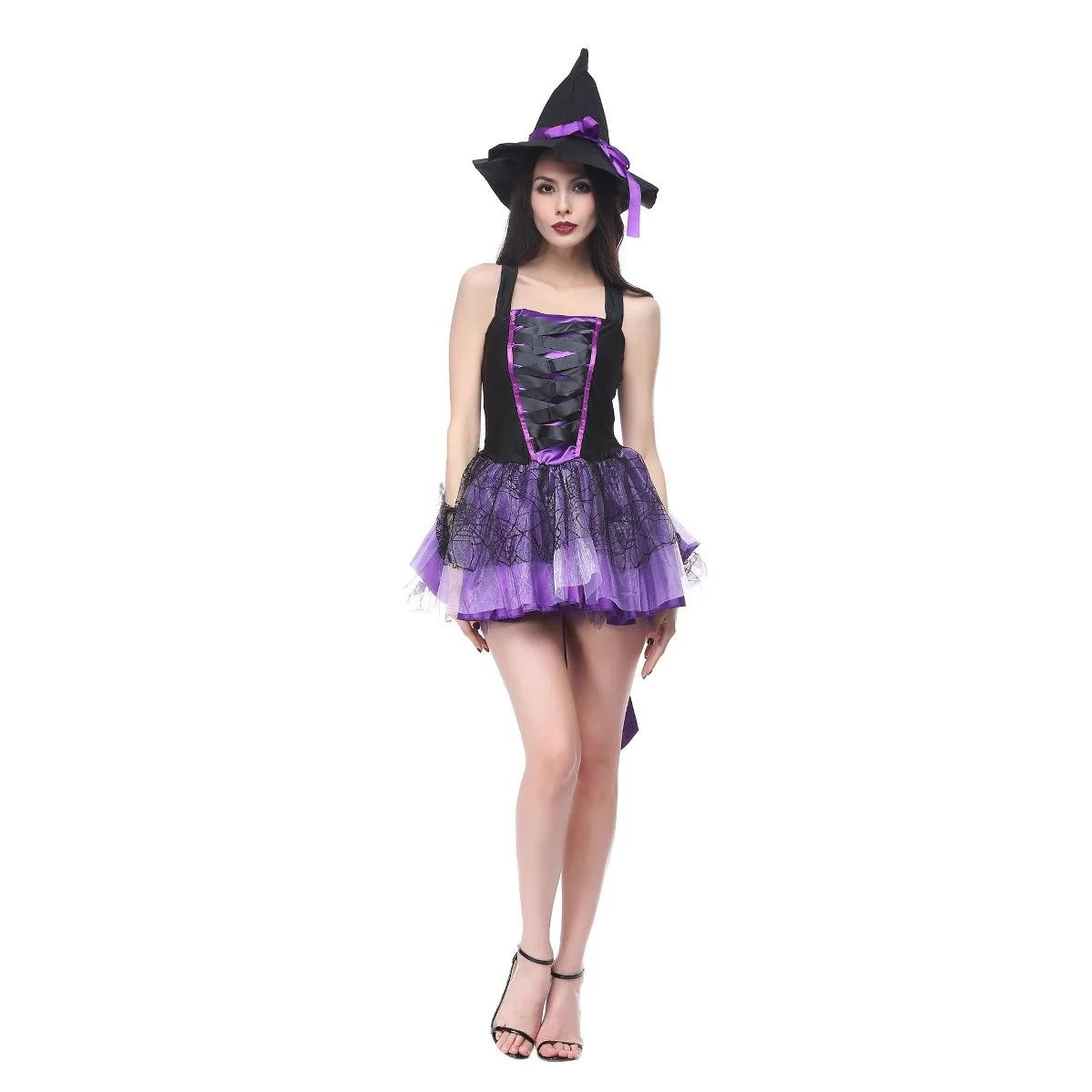 Adult loween Costume Witch Outfit Bla Death eup Par Cosplay Clothing Women's Traditional Chinese Stage Costume
Adult loween Costume Witch Outfit Bla Death eup Par Cosplay Clothing Women's Traditional Chinese Stage Costume