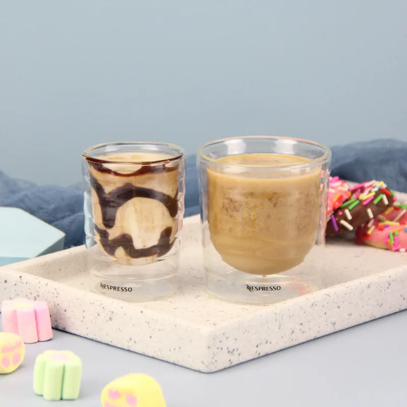 Double Layered Glass Insulated Cup Is Heat-resistant and Suitable for Coffee, Cold Drinks, Beer, Coffee Cups, and Wine Glasses
Double Layered Glass Insulated Cup Is Heat-resistant and Suitable for Coffee, Cold Drinks, Beer, Coffee Cups, and Wine Glasses