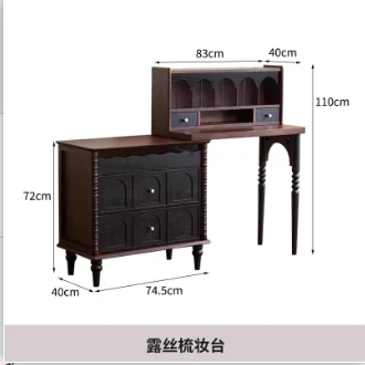 ZML Solid Wood Makeup Table Small Household Chest of Drawers Integrated Dressing Table Master Bedroom
ZML Solid Wood Makeup Table Small Household Chest of Drawers Integrated Dressing Table Master Bedroom