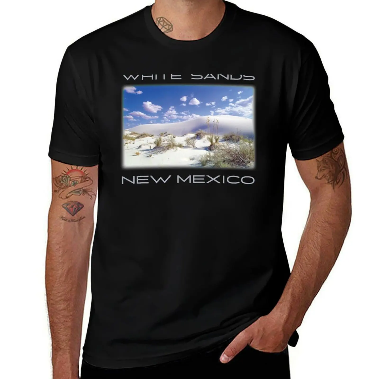 White Sands National Park, A New Mexico Desert Landscape T-Shirt heavyweights valentines clothes plain anime stuff mens clothes
White Sands National Park, A New Mexico Desert Landscape T-Shirt heavyweights valentines clothes plain anime stuff mens clothes