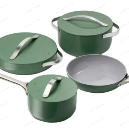 4PCS Non-Stick Cookware Set Kitchen Pots with Lids for Home Cooking
4PCS Non-Stick Cookware Set Kitchen Pots with Lids for Home Cooking
