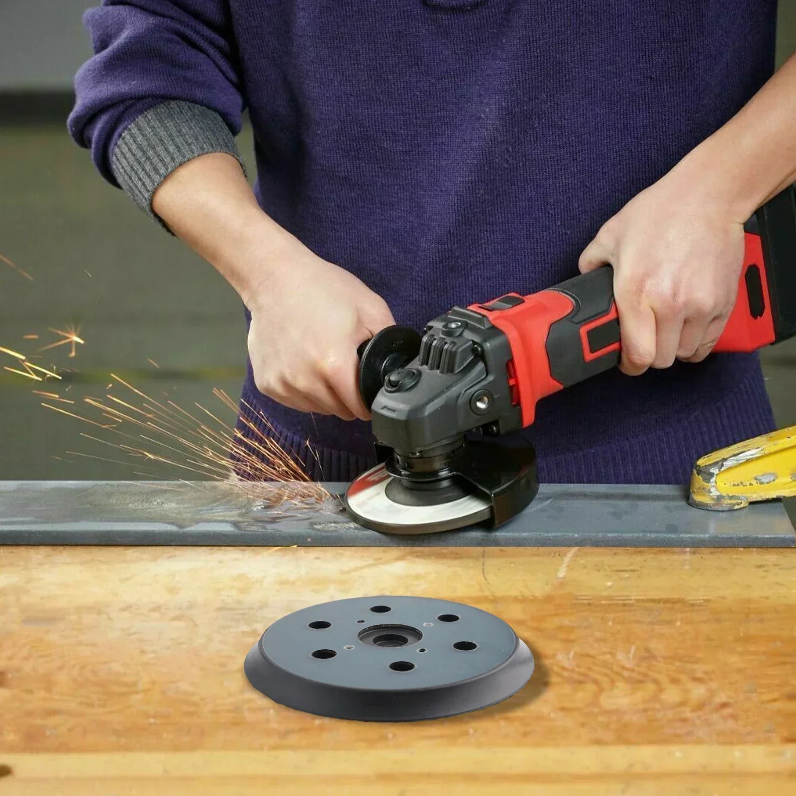1pcs 6Inch 8 Hole Sander Backing Pad Backing Pad Sanding Disc Backing Pad For Electric Orbital Sander Polishing Tool Accessories
1pcs 6Inch 8 Hole Sander Backing Pad Backing Pad Sanding Disc Backing Pad For Electric Orbital Sander Polishing Tool Accessories