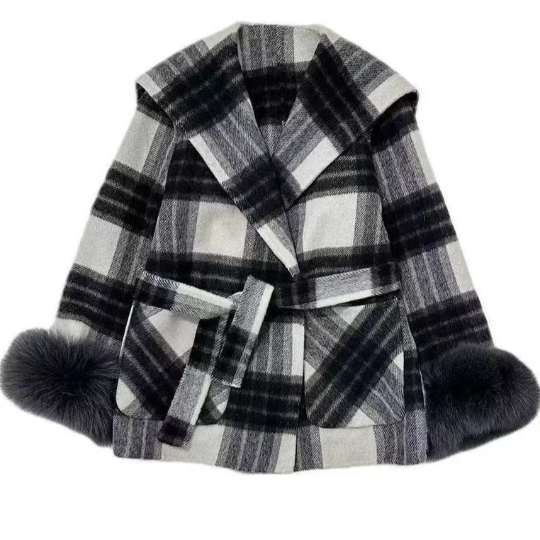 2026 Autumn and Winter Women's Woolen Coat Loose Plaid Casual Woolen
2026 Autumn and Winter Women's Woolen Coat Loose Plaid Casual Woolen