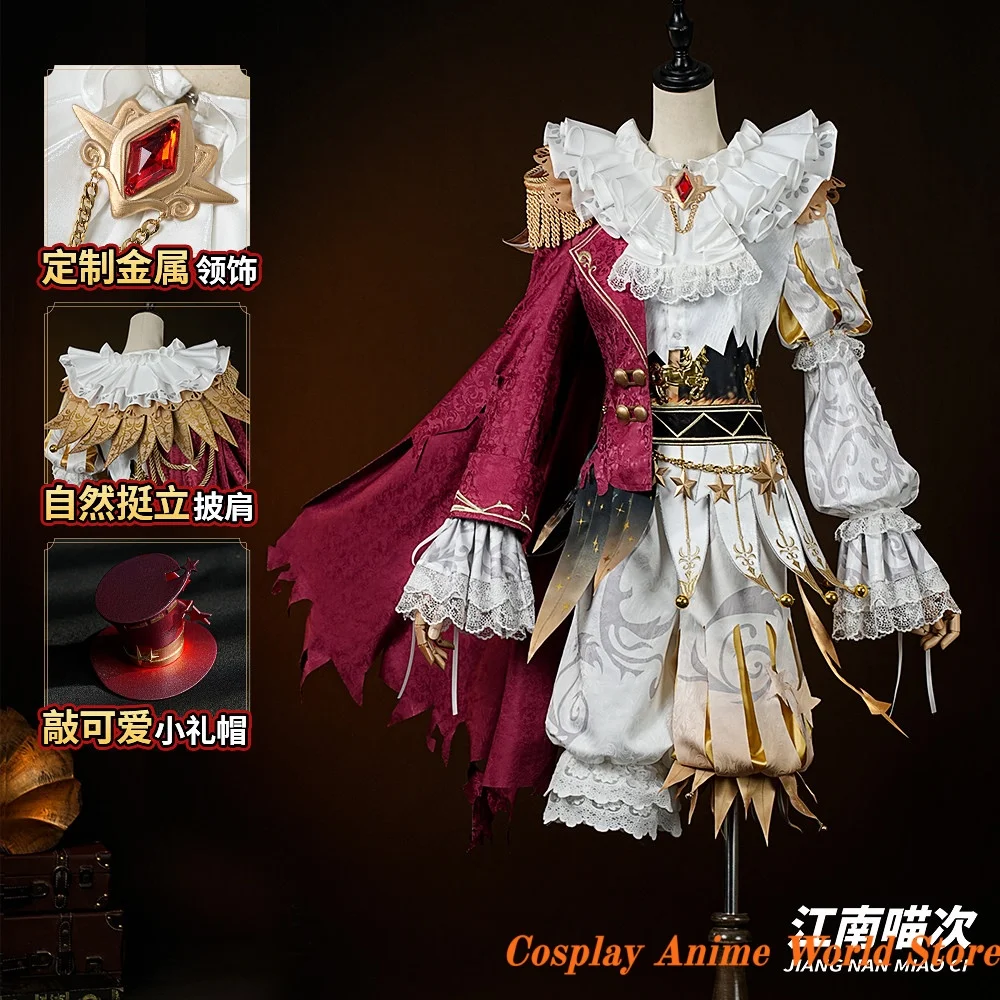 В наличии: Костюм для косплея Mike Morton Brightest Star Hullabaloo, Identity Ⅴ, для Хэллоуина, ролевых игр, наряд
В наличии: Костюм для косплея Mike Morton Brightest Star Hullabaloo, Identity Ⅴ, для Хэллоуина, ролевых игр, наряд