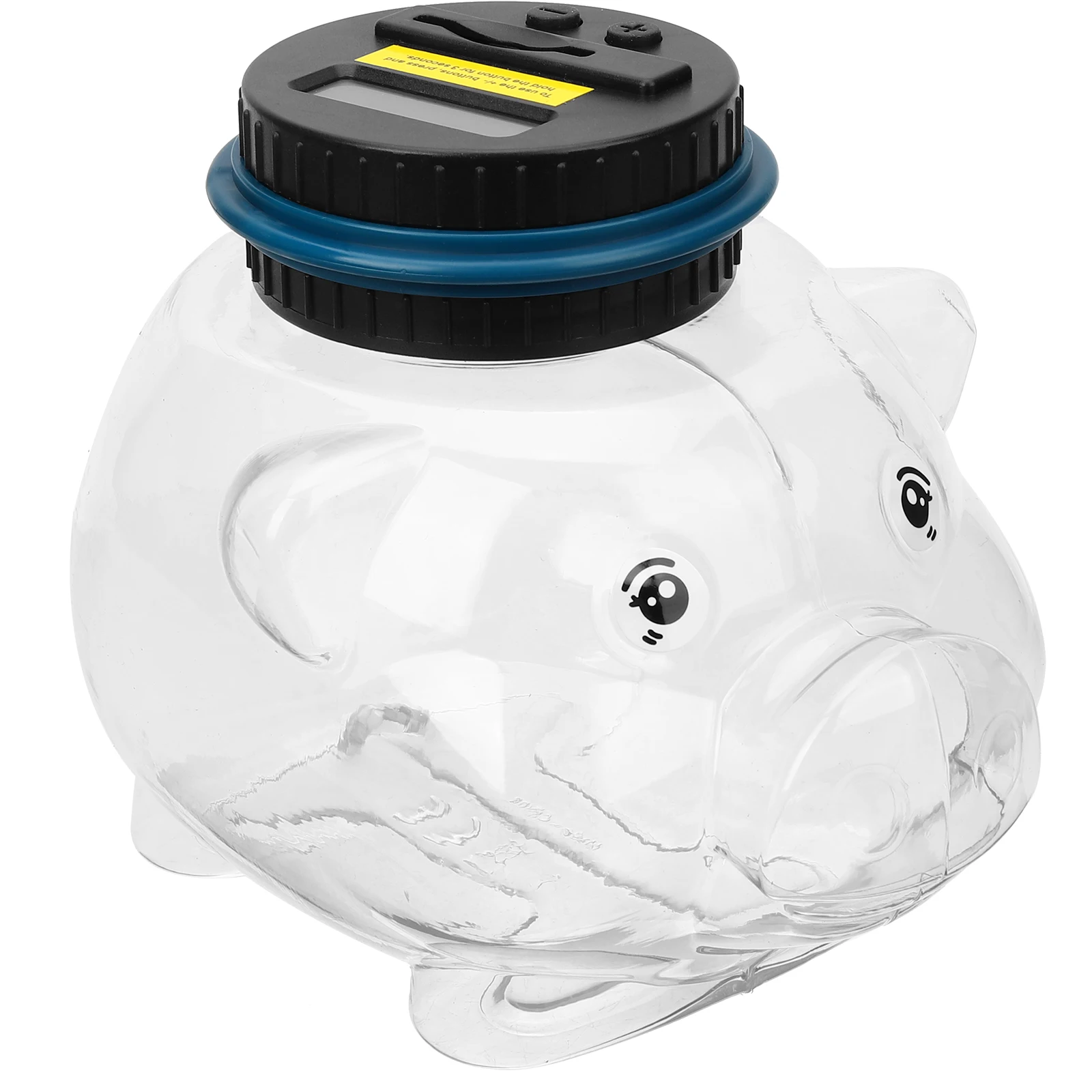 Digital Coin Bank Transparent Piggy Bank Digital Counting Money Jar LCD Screen Kids Saving Pot Desktop Coin Container Creative
Digital Coin Bank Transparent Piggy Bank Digital Counting Money Jar LCD Screen Kids Saving Pot Desktop Coin Container Creative