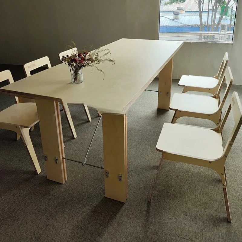 Birch ocean board household dining table minimalist optical axis living room eating table study desk
Birch ocean board household dining table minimalist optical axis living room eating table study desk