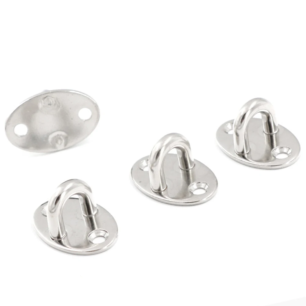 6pcs Stainless Hooks Heavy Duty Fixed Pull Ring Hook Load-bearing StorageHooks for Kitchen Bathroom Wall Mount Hardware
6pcs Stainless Hooks Heavy Duty Fixed Pull Ring Hook Load-bearing StorageHooks for Kitchen Bathroom Wall Mount Hardware
