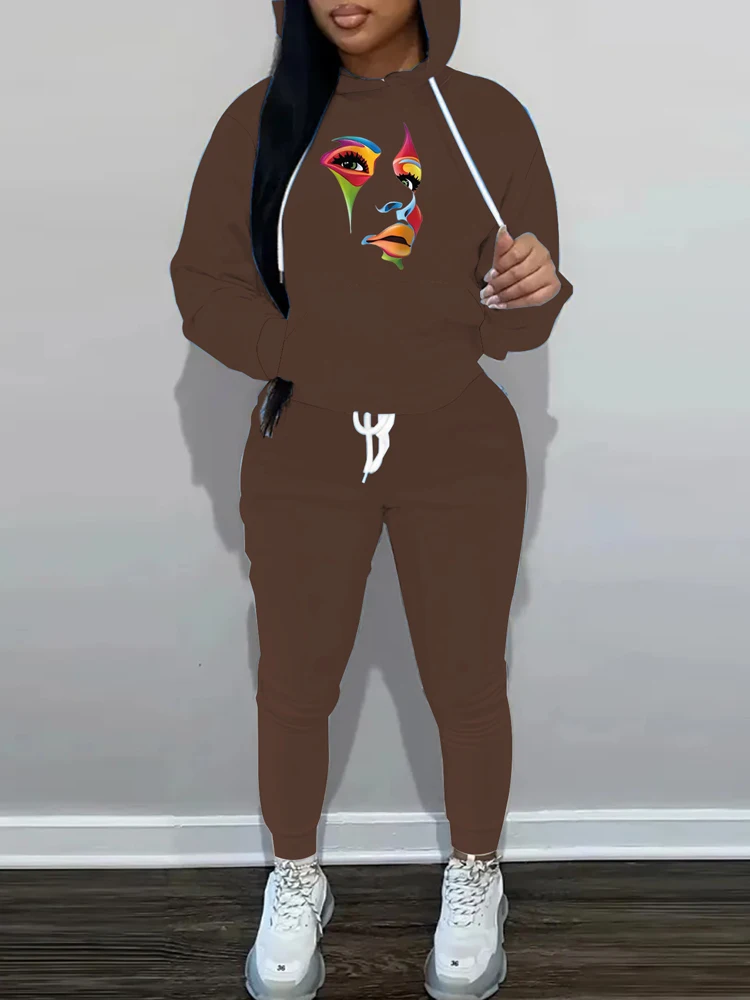 plus Size Women's Hooded Long Sleeve Letter Patterned Casual Suit Loose Fit Pants Set XL-5XL Autumn Winter Collection
plus Size Women's Hooded Long Sleeve Letter Patterned Casual Suit Loose Fit Pants Set XL-5XL Autumn Winter Collection