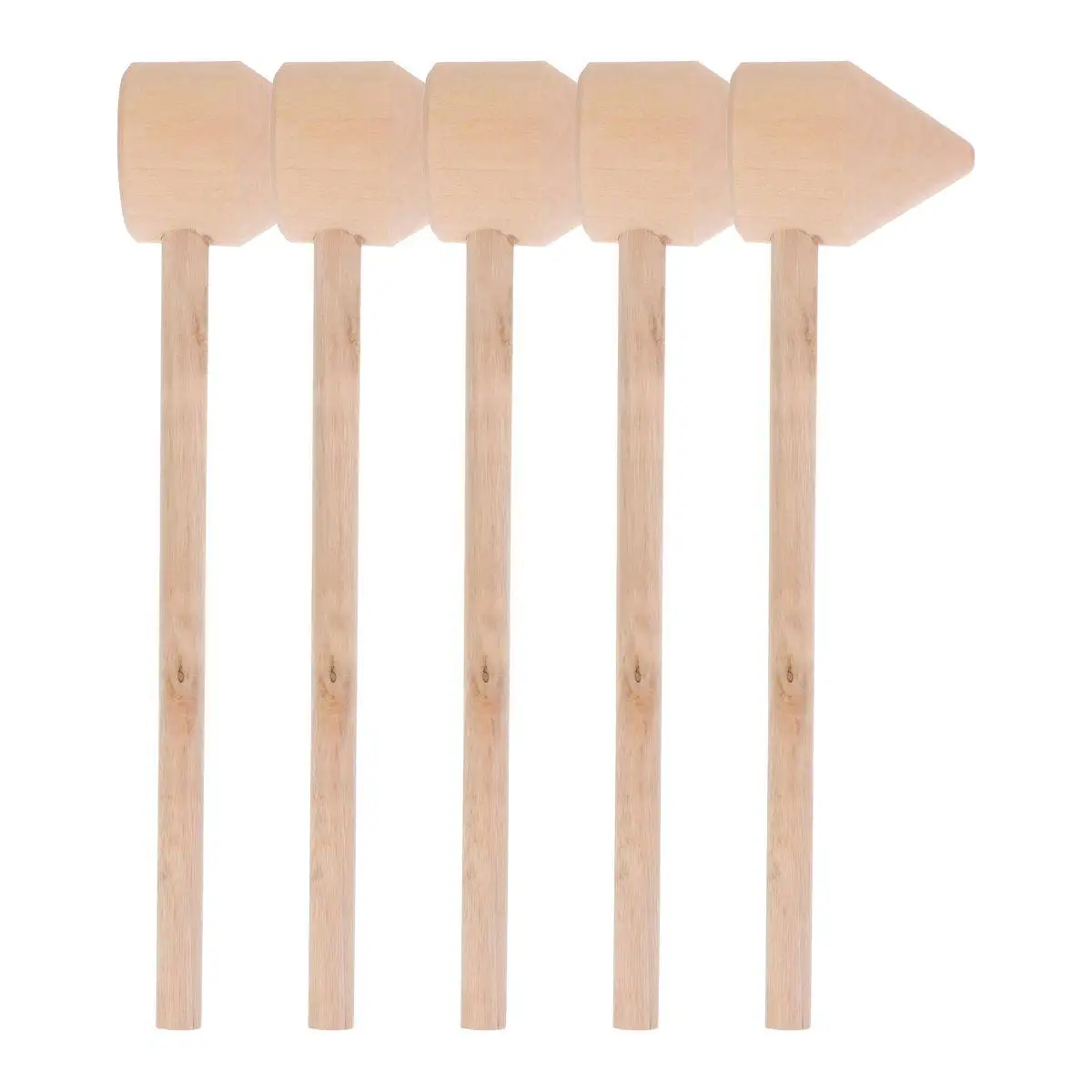 10Pcs Wooden Mini Mallets Small Hammers for Kids Hand Eye Coordination Dexterity Development Safe Smooth Surface Creative Play
10Pcs Wooden Mini Mallets Small Hammers for Kids Hand Eye Coordination Dexterity Development Safe Smooth Surface Creative Play