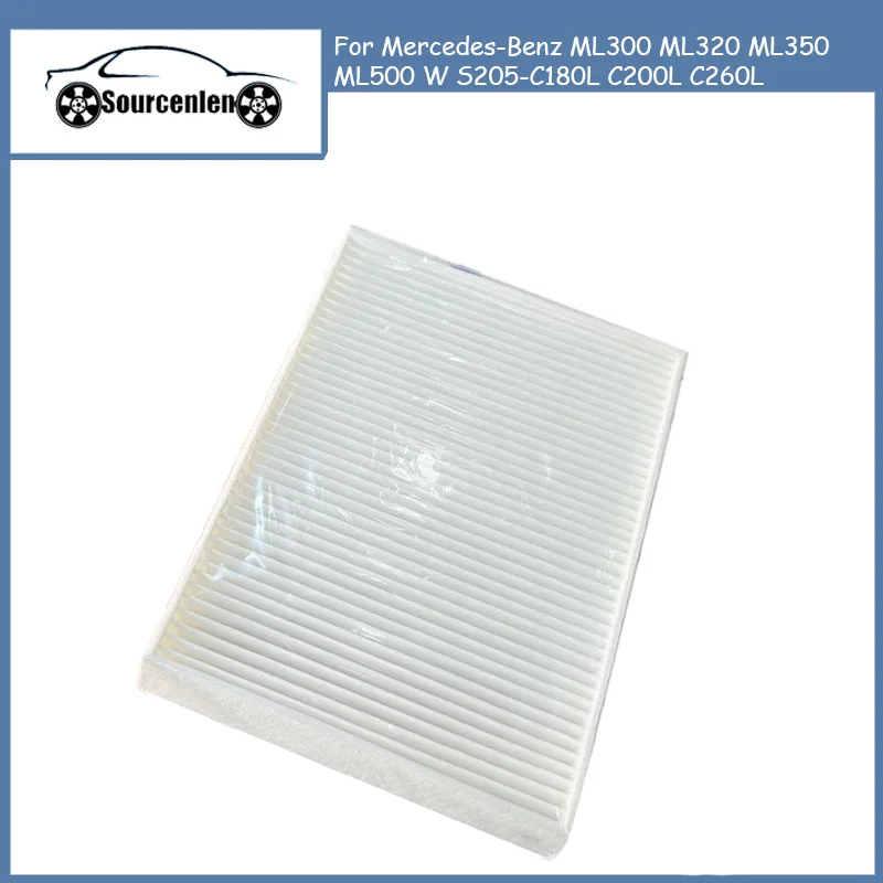 Car Cabin Air Filter For Mercedes-Benz ML300 ML320 ML350 ML500 W S205-C180L C200L C260L A1668300018 A1668300218
Car Cabin Air Filter For Mercedes-Benz ML300 ML320 ML350 ML500 W S205-C180L C200L C260L A1668300018 A1668300218