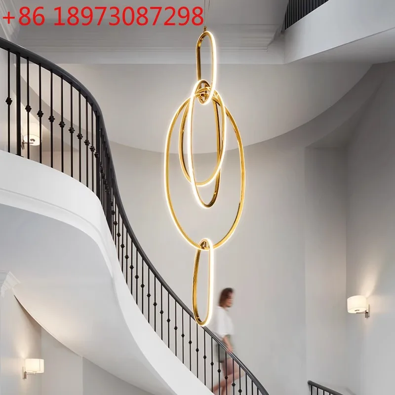Villa living room chandelier electroplated stainless steel light luxury high-end lamp
Villa living room chandelier electroplated stainless steel light luxury high-end lamp