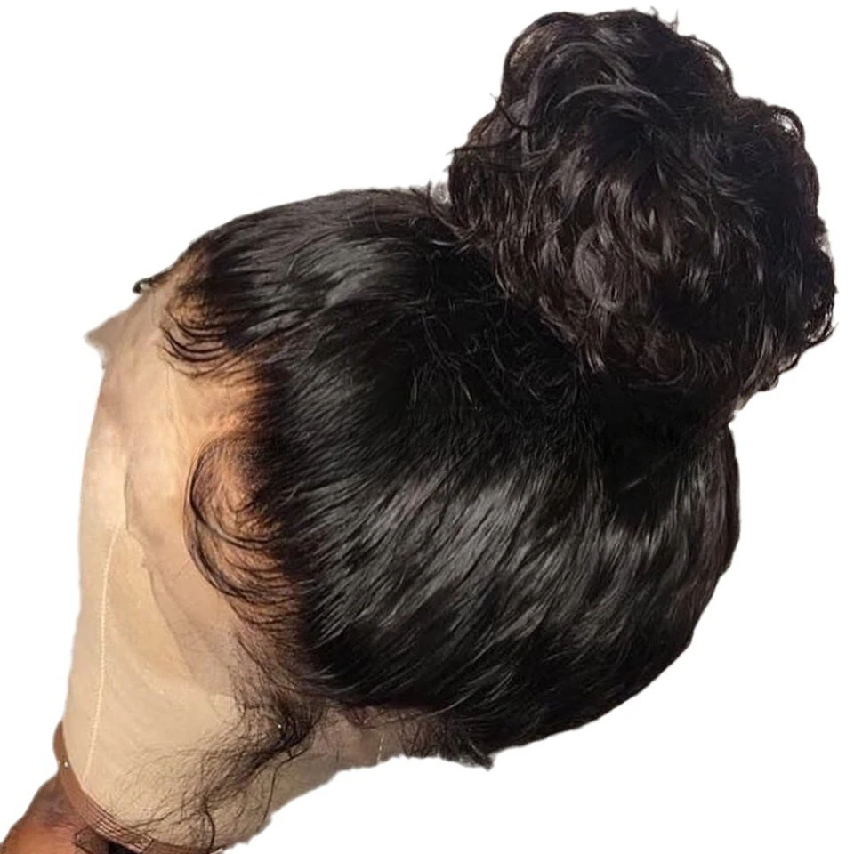 European and American women's wig front lace long curly hair, black small curly headgear
European and American women's wig front lace long curly hair, black small curly headgear