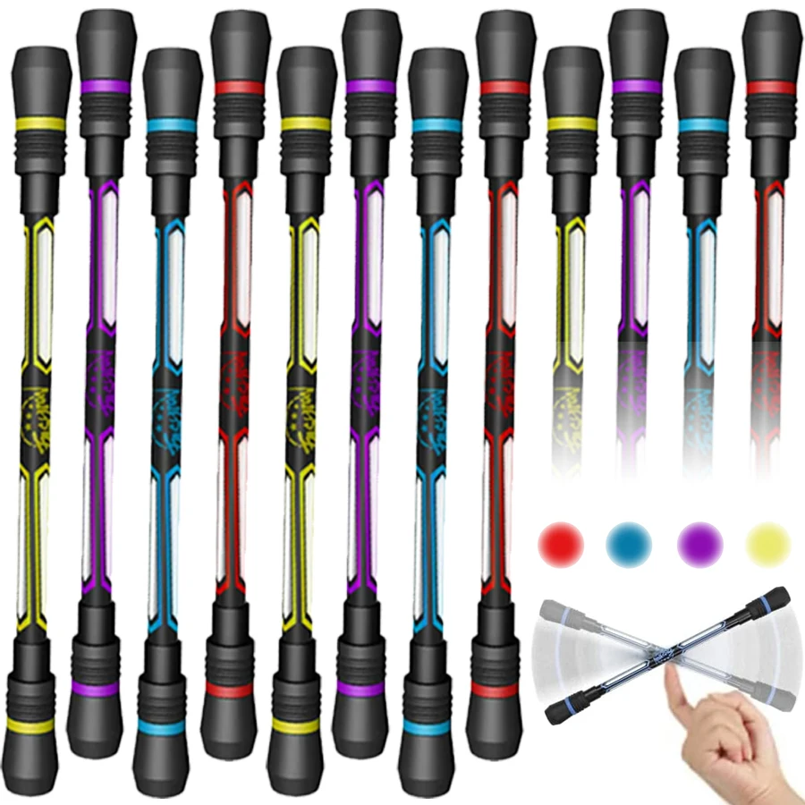12pcs 0.5mm Signature Rolling Finger Rotating Pen Finger Spinning Pen Office Writing Pen Replaceable Refill Stress Relief Pen
12pcs 0.5mm Signature Rolling Finger Rotating Pen Finger Spinning Pen Office Writing Pen Replaceable Refill Stress Relief Pen