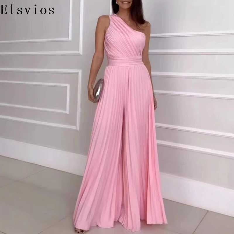 Women Sexy Sleeveless Pleated Solid Party Dress Fashion HIght Waist Slim Long Dress Elegant Irregular Slanted Collar Gowns Dress
Women Sexy Sleeveless Pleated Solid Party Dress Fashion HIght Waist Slim Long Dress Elegant Irregular Slanted Collar Gowns Dress