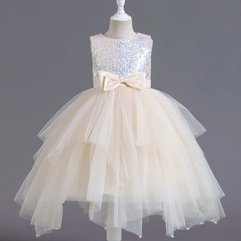 Children's Fashion Sequin Irregular Ball Gown Sleeveless Tulle Layers Clothes Party Dresses For Girls Elegant Princess Costume
Children's Fashion Sequin Irregular Ball Gown Sleeveless Tulle Layers Clothes Party Dresses For Girls Elegant Princess Costume