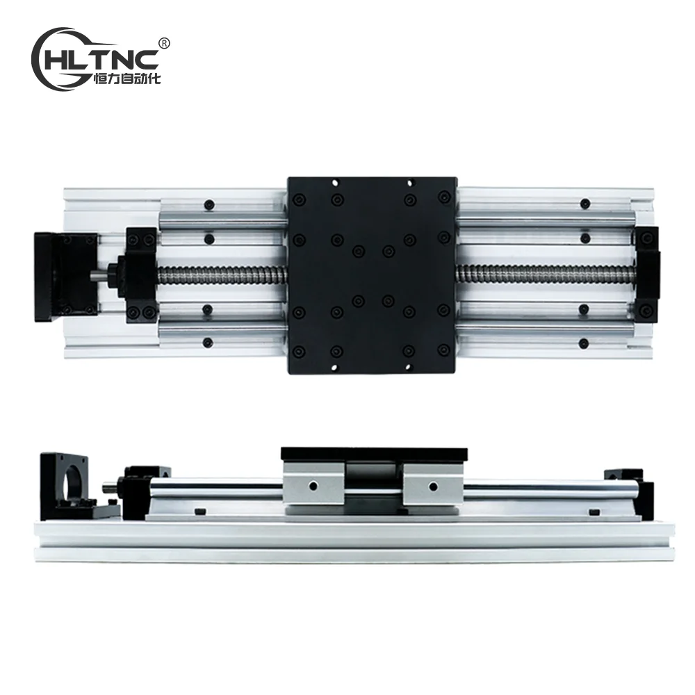 HLTNC 100mm to 2200mm Effective Moving Length SBR16 Linear Sliding Table Module With SFU1605 SFU1610 Ballscrew For CNC Engraver
HLTNC 100mm to 2200mm Effective Moving Length SBR16 Linear Sliding Table Module With SFU1605 SFU1610 Ballscrew For CNC Engraver