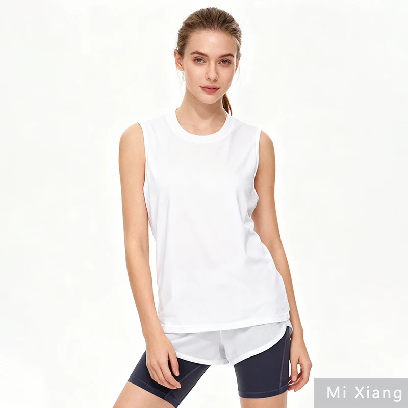 Летний женский спортивный жилет, одежда для фитнеса из чистого хлопка, быстросохнущий свободный мужской баскетбольный жилет без рукавов
Летний женский спортивный жилет, одежда для фитнеса из чистого хлопка, быстросохнущий свободный мужской баскетбольный жилет без рукавов