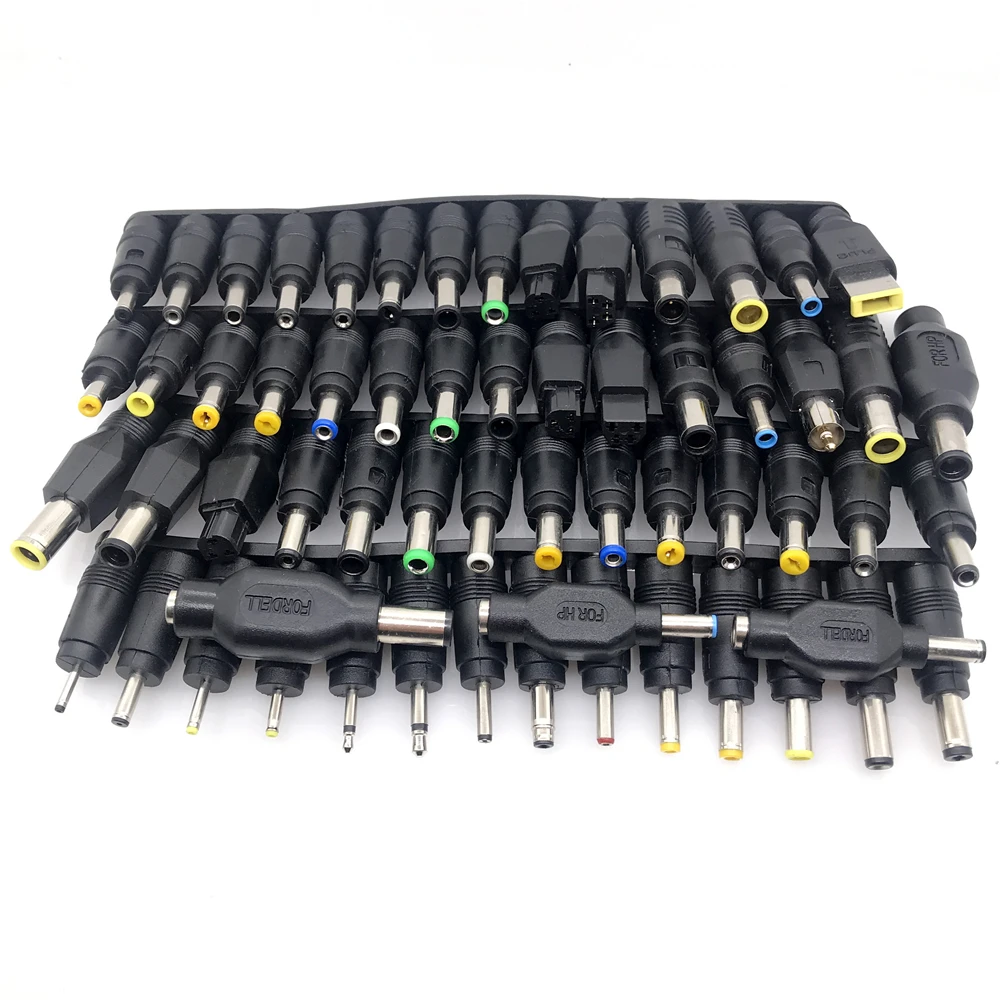 60pcs Universal Laptop AC DC Jack Power Supply Adapter Connector Plug for HP IBM Dell Apple Lenovo Acer Toshiba Notebook Cable
60pcs Universal Laptop AC DC Jack Power Supply Adapter Connector Plug for HP IBM Dell Apple Lenovo Acer Toshiba Notebook Cable
