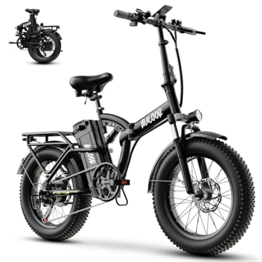 Commute/Beach/Snow Use, Aluminum Alloy Frame, Black, 1000W Motor with 80-Mile Range Foldable Design
Commute/Beach/Snow Use, Aluminum Alloy Frame, Black, 1000W Motor with 80-Mile Range Foldable Design