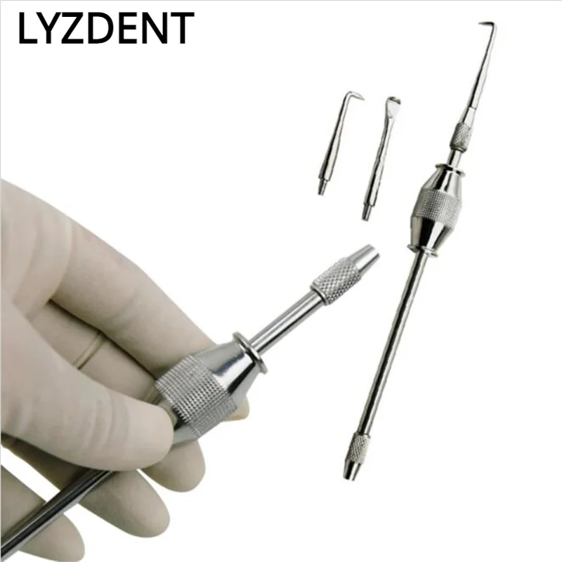 1 Set With 3 Tips Press Button Stainless Steel Dental Crown Remover Equipment Tool Automatically Take Manual Control Crown Tool
1 Set With 3 Tips Press Button Stainless Steel Dental Crown Remover Equipment Tool Automatically Take Manual Control Crown Tool