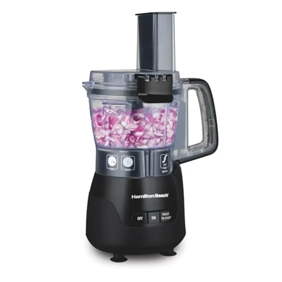 Stack Snap 4-Cup Mini Food Processor Vegetable Chopper 250 Watts for Slicing Shredding and Puree Black
Stack Snap 4-Cup Mini Food Processor Vegetable Chopper 250 Watts for Slicing Shredding and Puree Black