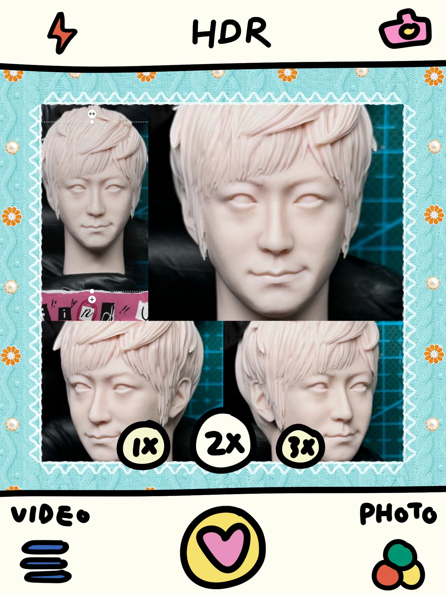 1/6 Scale Famous Band Lead Singer Ashin Unpainted Male Head Carving Model Fit 12inchs Action Figure Body
1/6 Scale Famous Band Lead Singer Ashin Unpainted Male Head Carving Model Fit 12inchs Action Figure Body