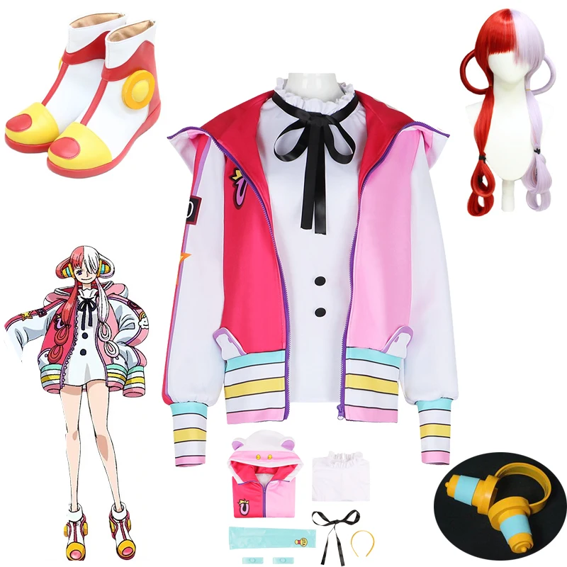 Anime Uta Cosplay Costume Film Red Uta Clothes Cute Dress Uniform Halloween Party Jackets Coat Dresses Suit Props Women Girl
Anime Uta Cosplay Costume Film Red Uta Clothes Cute Dress Uniform Halloween Party Jackets Coat Dresses Suit Props Women Girl