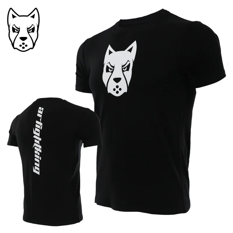 MMA Dog Boxing leisure time T Shirt Summer Men Cotton Short Sleeve T-shirts Winning Boxing Man run Tops Tee
MMA Dog Boxing leisure time T Shirt Summer Men Cotton Short Sleeve T-shirts Winning Boxing Man run Tops Tee