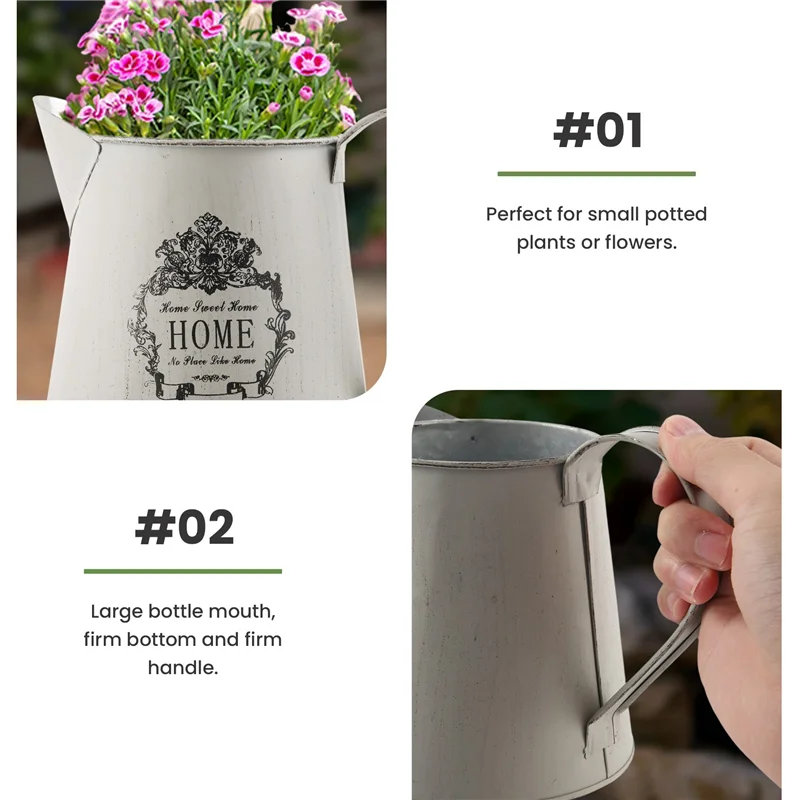 ABYN-Antique French Style Country Rustic Primitive Jug Vase Pitcher Flower Vase For Wedding Party Decoration
ABYN-Antique French Style Country Rustic Primitive Jug Vase Pitcher Flower Vase For Wedding Party Decoration