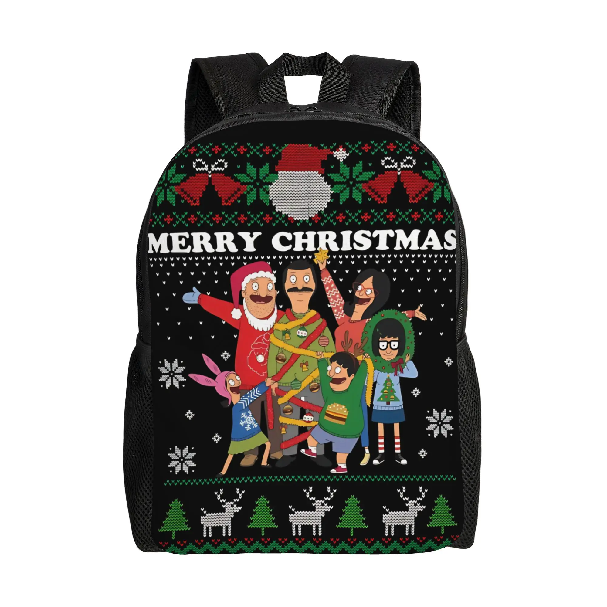 Louises Tina Gene Bob Linda Cool Backpack Sports High School Work Bob's Burgers Anime Daypack for Men Women College Canvas Bags
Louises Tina Gene Bob Linda Cool Backpack Sports High School Work Bob's Burgers Anime Daypack for Men Women College Canvas Bags